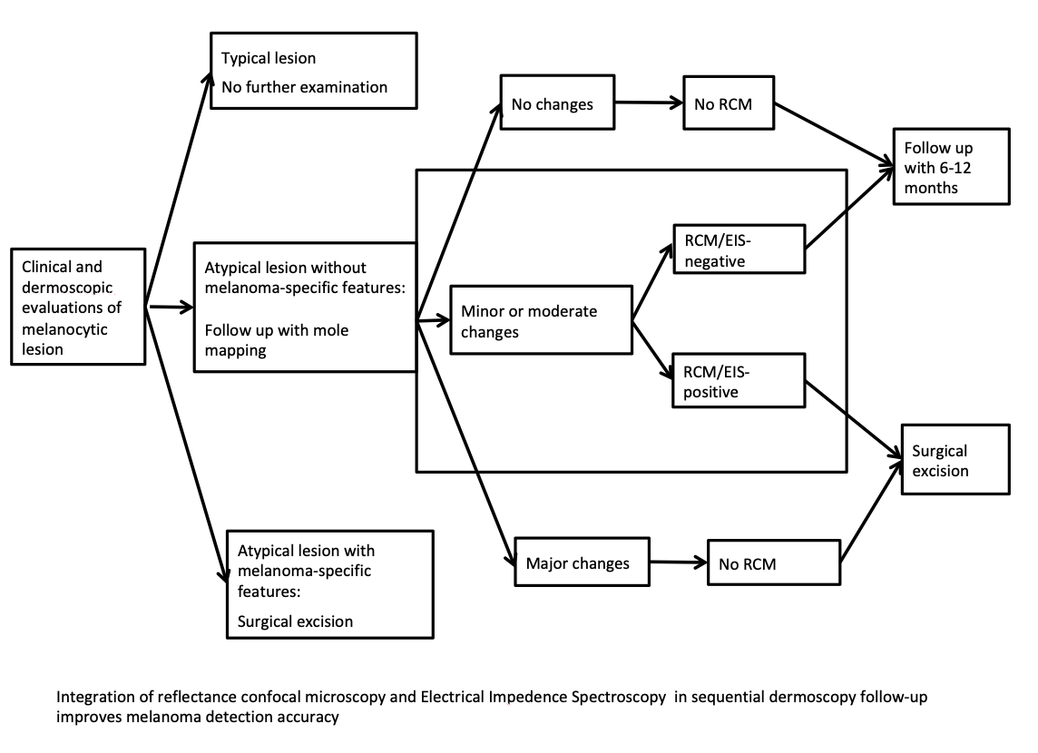 skin cancer screening procedural flow