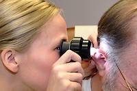 Skin cancer check with dermascope