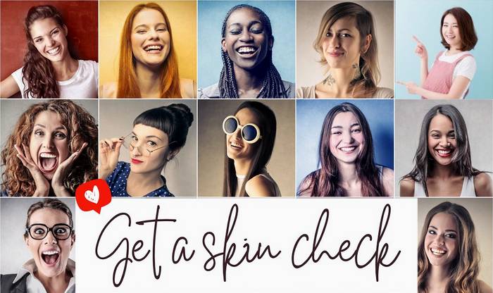 Group promoting skin checks