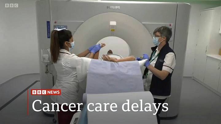 News article on cancer delays