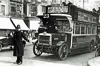 1920s London bus