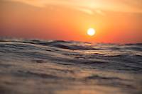 Strong sunset