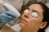 Discover how lasers for acne and ageing also treat rosacea by reducing redness, inflammation, and visible vessels—safe, effective, and clinically backed.