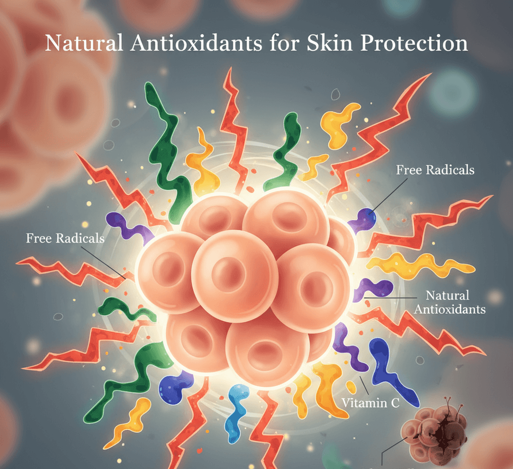 Discover how natural antioxidants protect your skin from UV damage and ageing in 202526. Learn about Nrf2 activation and dermatologist-approved defences.