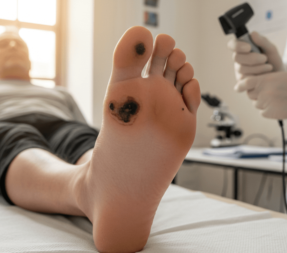 Learn about new acral melanoma risk factors from a US veterans study and what they mean for early detection and care in UK patients.