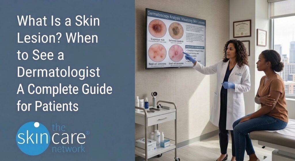 What Is a Skin Lesion When to See a Dermatologist