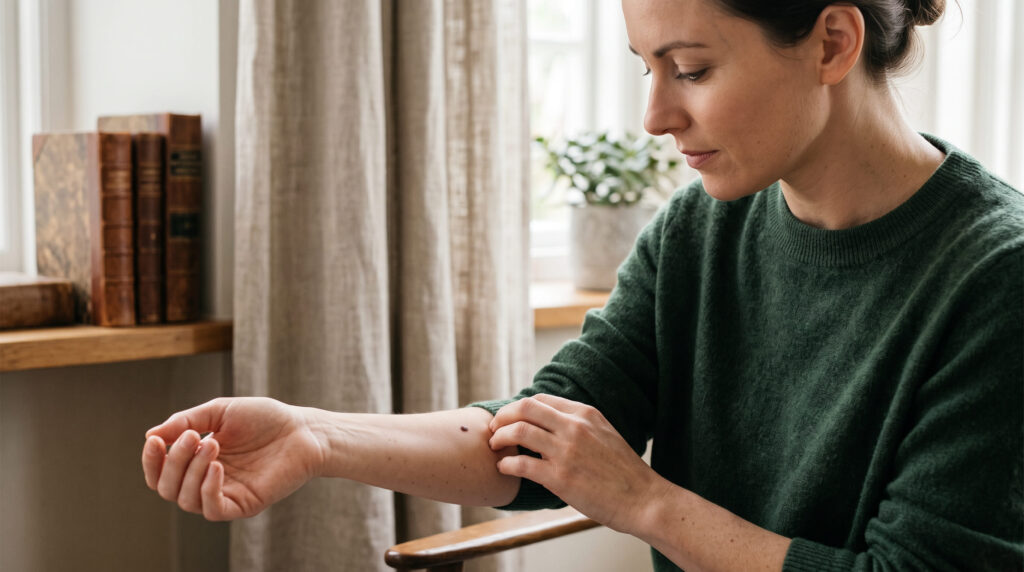 Find out why moles become itchy, when itching may be a warning sign of melanoma and when to see a Dermatologist for professional assessment.