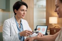 Learn how accurately seborrhoeic keratosis can be diagnosed, why it may resemble melanoma and when dermoscopy or biopsy may be needed.